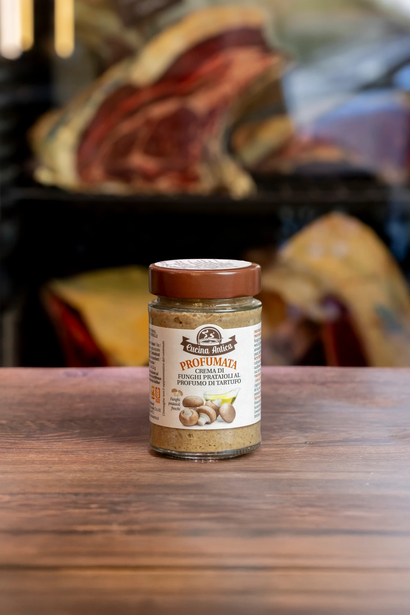 Crema de hongos al tartufo
